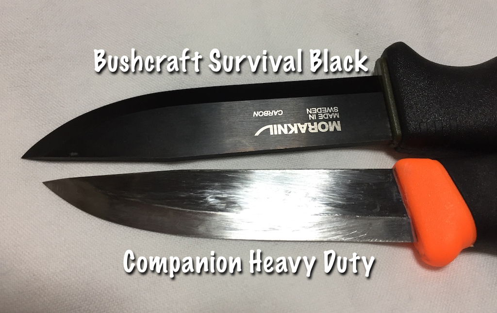 MORA KNIV−Bushcraft Survival Black
